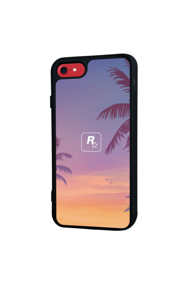 iPhone SE Uyumlu GTA Tasarımlı Glossy Premium Kılıf