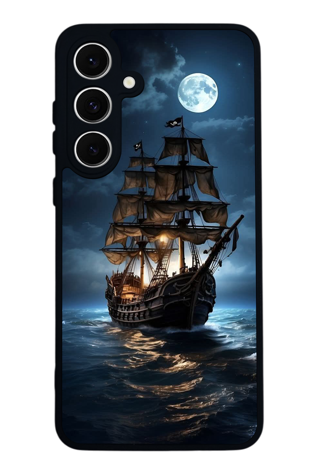 Samsung Galaxy S24 FE Uyumlu Korsan Tasarımlı Glossy Premium Kılıf