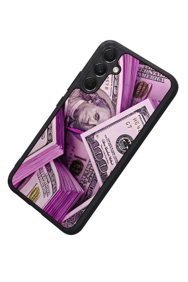 Samsung Galaxy A34 Uyumlu Money Para Tasarımlı Glossy Premium Kılıf
