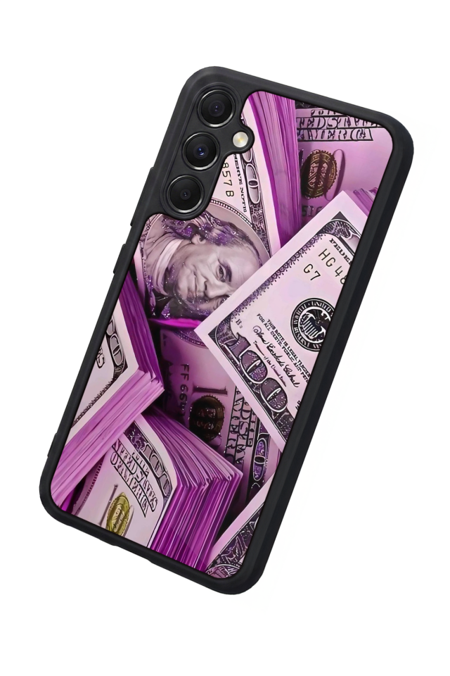 Samsung Galaxy A34 Uyumlu Money Para Tasarımlı Glossy Premium Kılıf