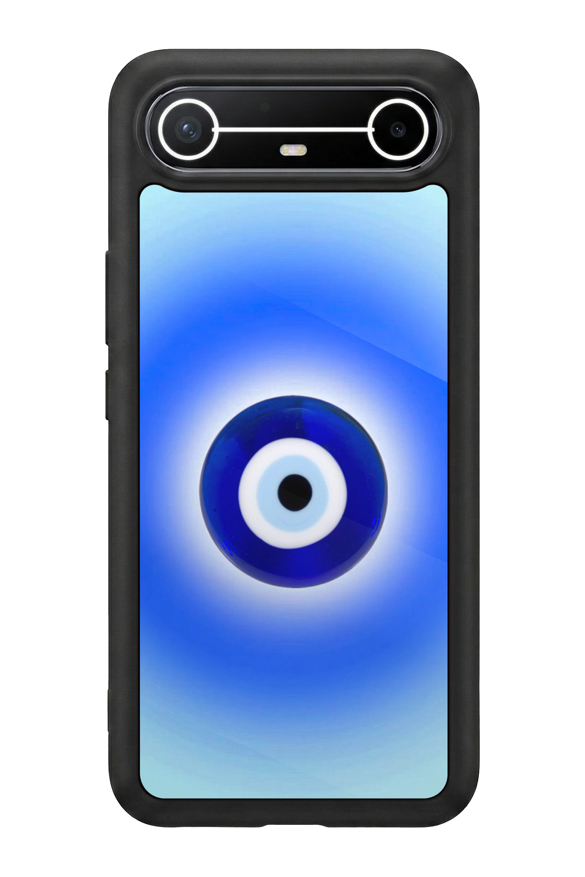 Tecno Spark Slim 5G Uyumlu Nazar Tasarımlı Glossy Premium Kılıf