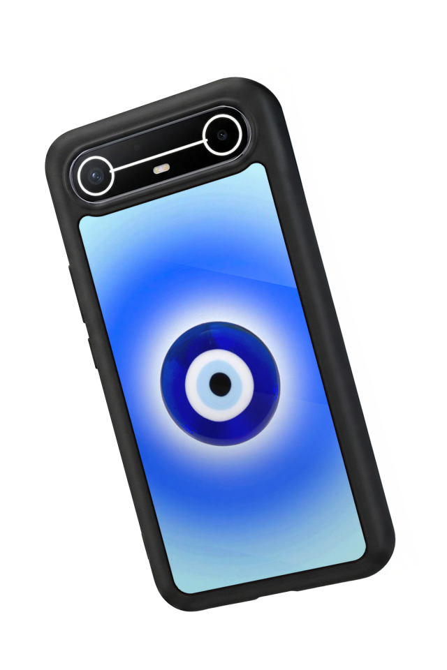 Tecno Spark Slim 5G Uyumlu Nazar Tasarımlı Glossy Premium Kılıf