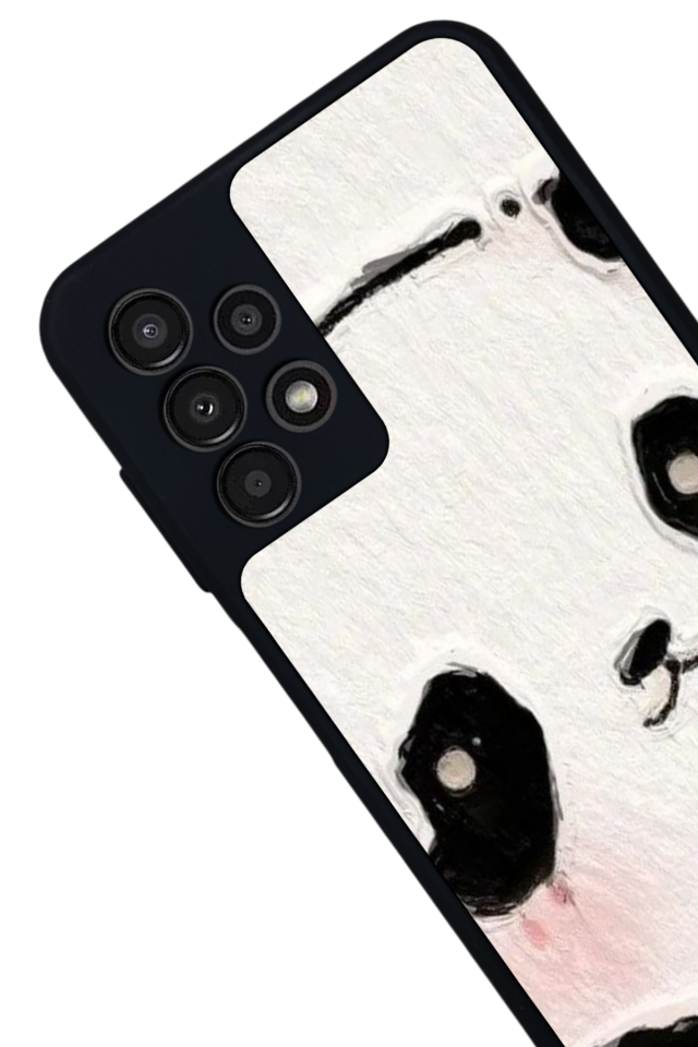 Samsung Galaxy A23 Uyumlu Panda Tasarımlı Glossy Premium Kılıf