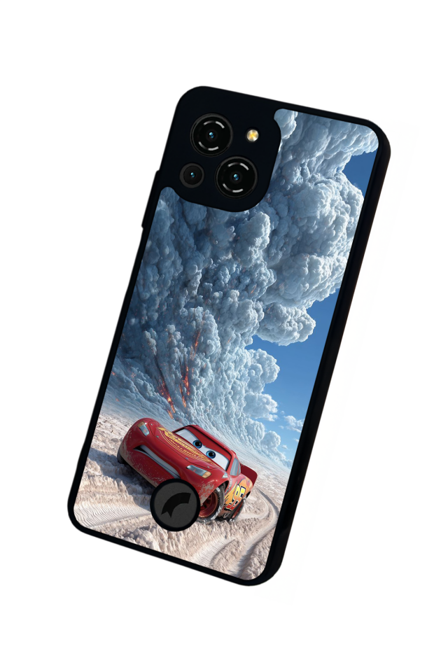 Reeder S23 Pro Max Uyumlu Simsek McQueen Tasarımlı Glossy Premium Kılıf