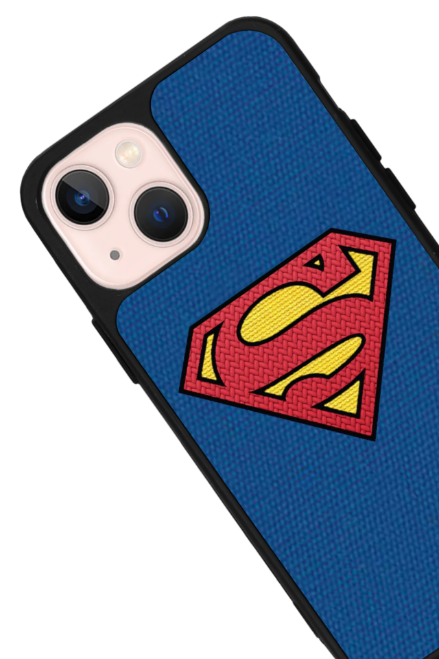 iPhone 13 Mini Uyumlu Superman Tasarımlı Glossy Premium Kılıf