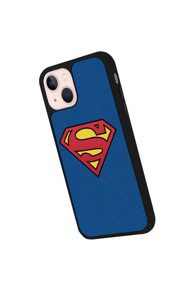 iPhone 13 Mini Uyumlu Superman Tasarımlı Glossy Premium Kılıf