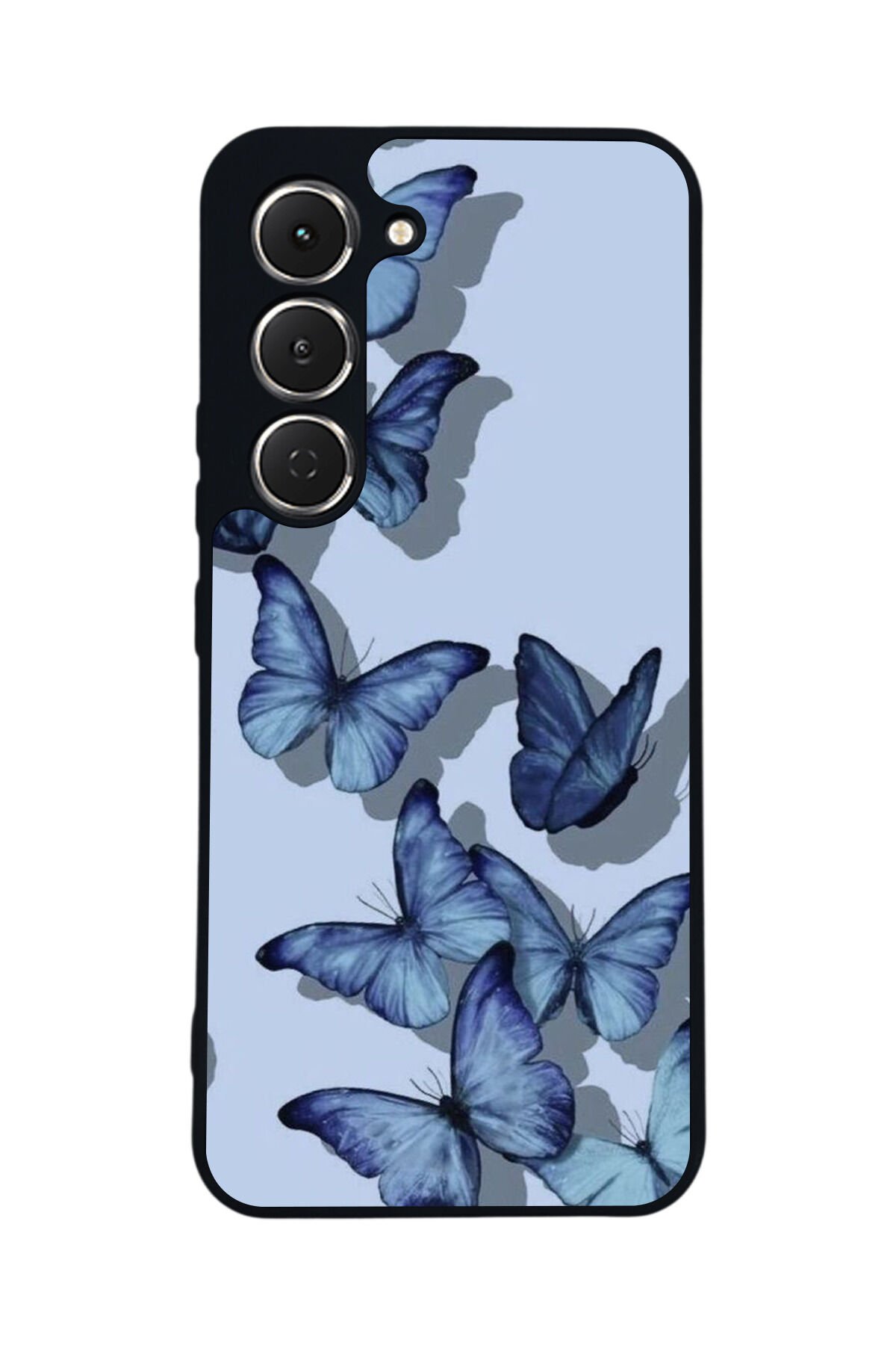 Tecno Spark 40 Pro Uyumlu Kelebek Tasarımlı Glossy Premium Kılıf