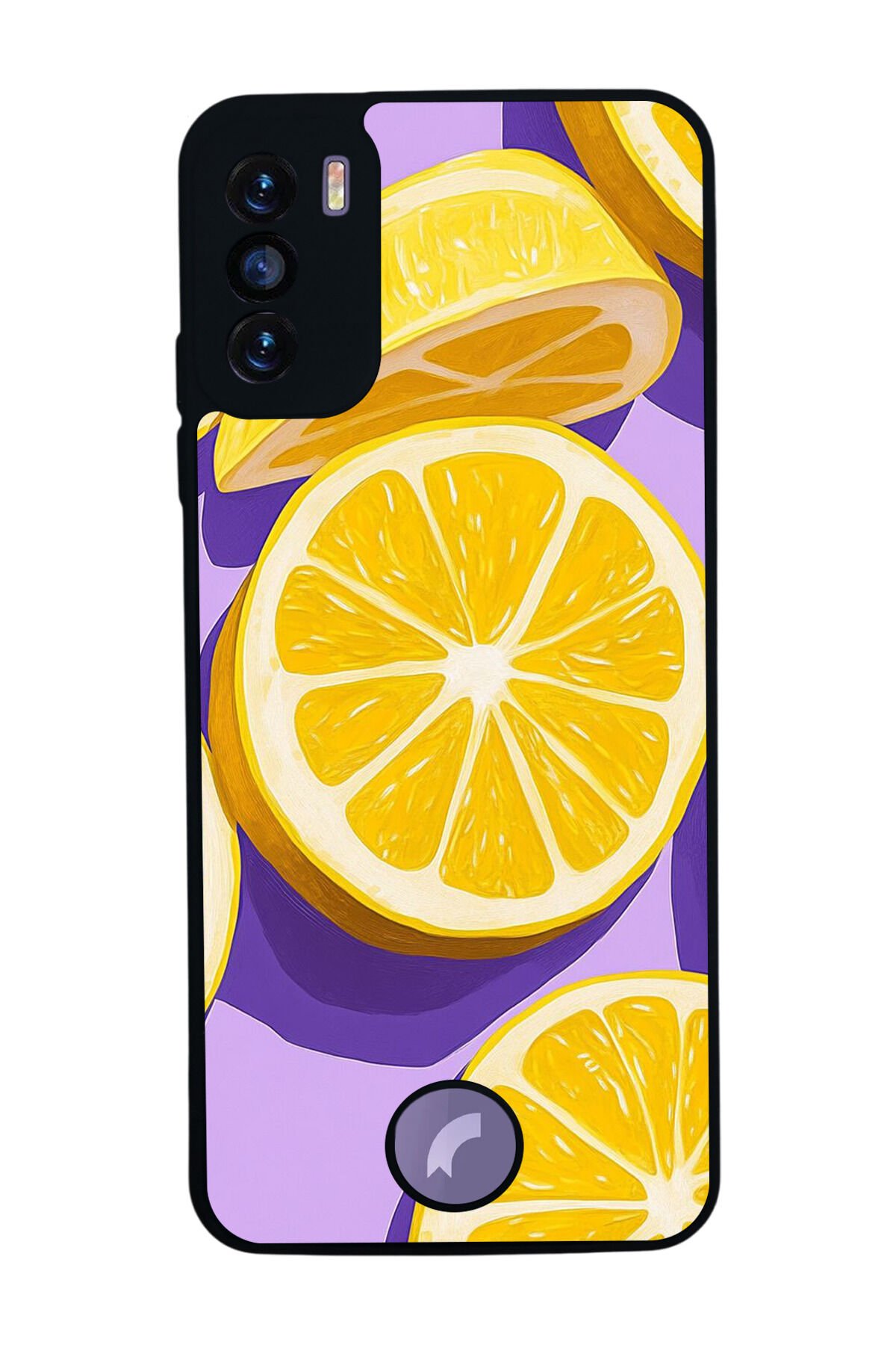 Reeder S19 Max Pro S Uyumlu Limon Tasarımlı Glossy Premium Kılıf