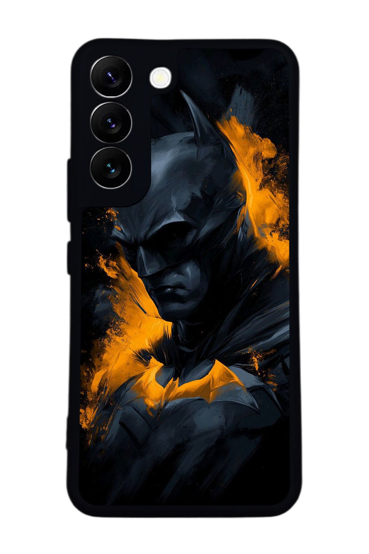 Samsung Galaxy S22 Uyumlu Batman Tasarımlı Glossy Premium Kılıf