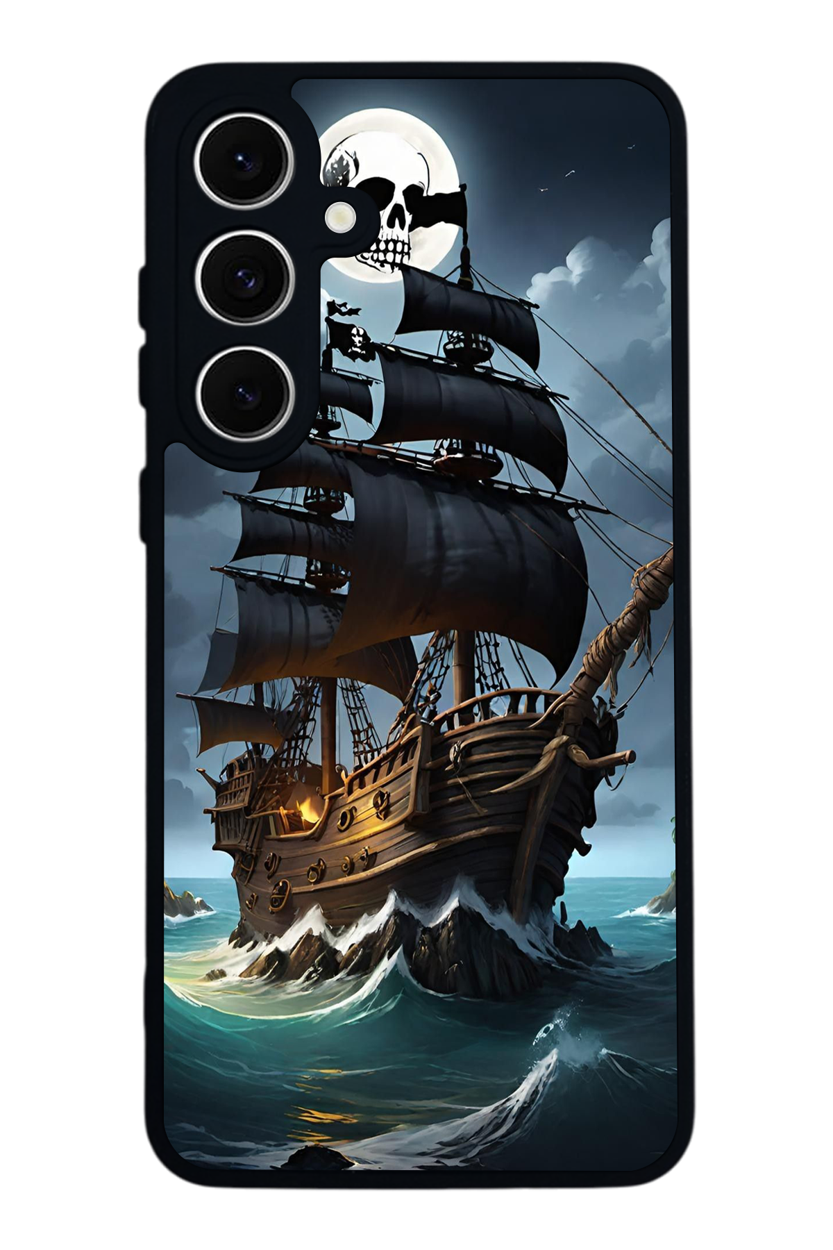 Samsung Galaxy S24 FE Uyumlu Korsan Tasarımlı Glossy Premium Kılıf