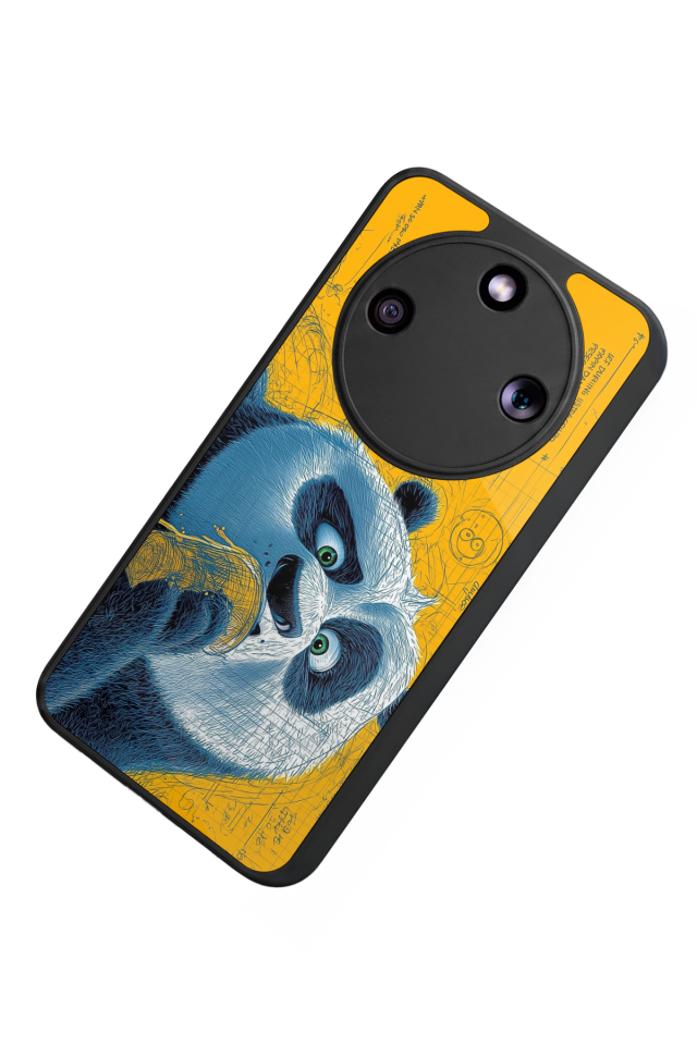 Honor Magic 8 Lite Uyumlu Kung Fu Panda Tasarımlı Glossy Premium Kılıf