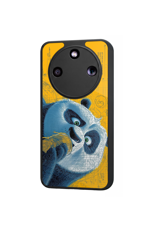 Honor Magic 8 Lite Uyumlu Kung Fu Panda Tasarımlı Glossy Premium Kılıf