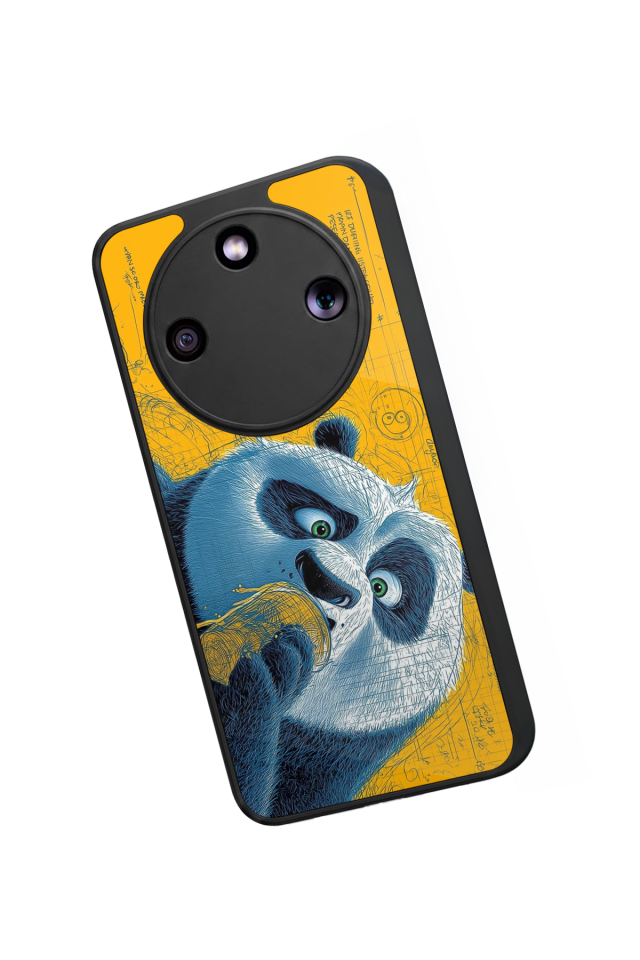 Honor Magic 8 Lite Uyumlu Kung Fu Panda Tasarımlı Glossy Premium Kılıf