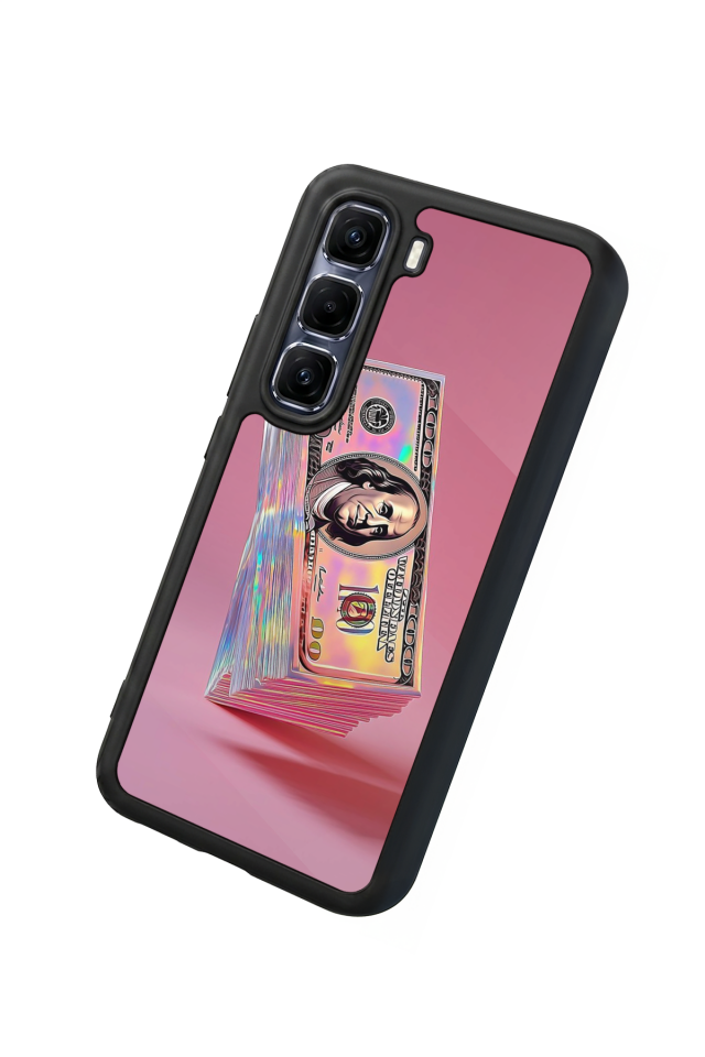 Infinix Hot 60 Pro Plus Uyumlu Money Para Tasarımlı Glossy Premium Kılıf