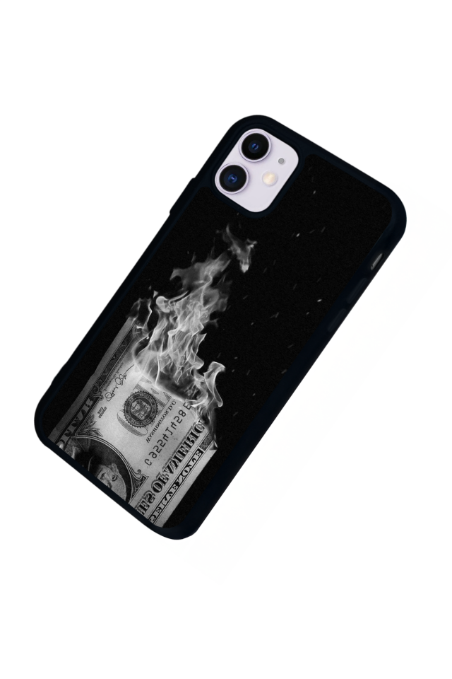 iPhone 11 Uyumlu Para Tasarımlı Glossy Premium Kılıf