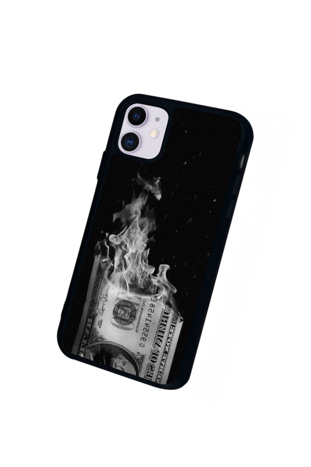 iPhone 11 Uyumlu Para Tasarımlı Glossy Premium Kılıf
