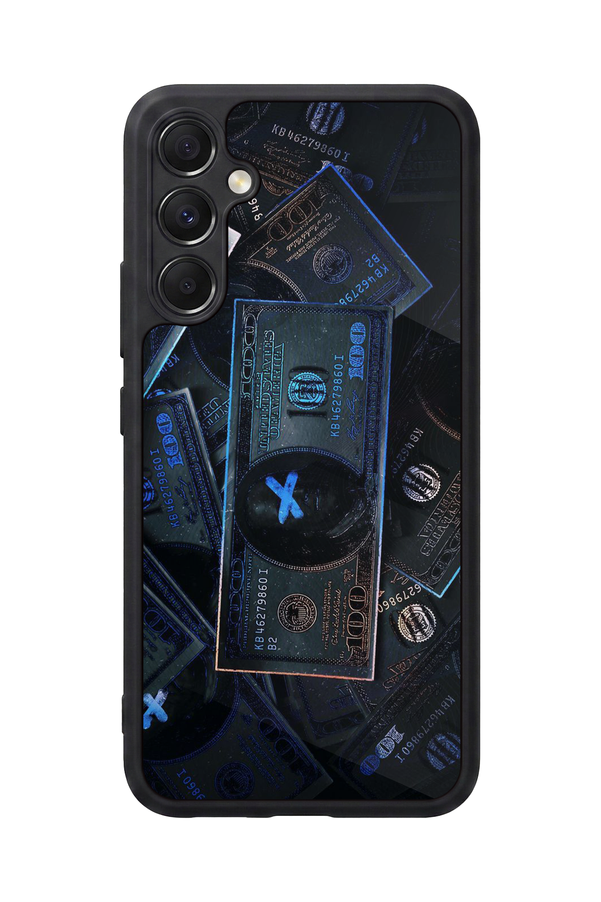 Samsung Galaxy M34 Uyumlu Para Tasarımlı Glossy Premium Kılıf