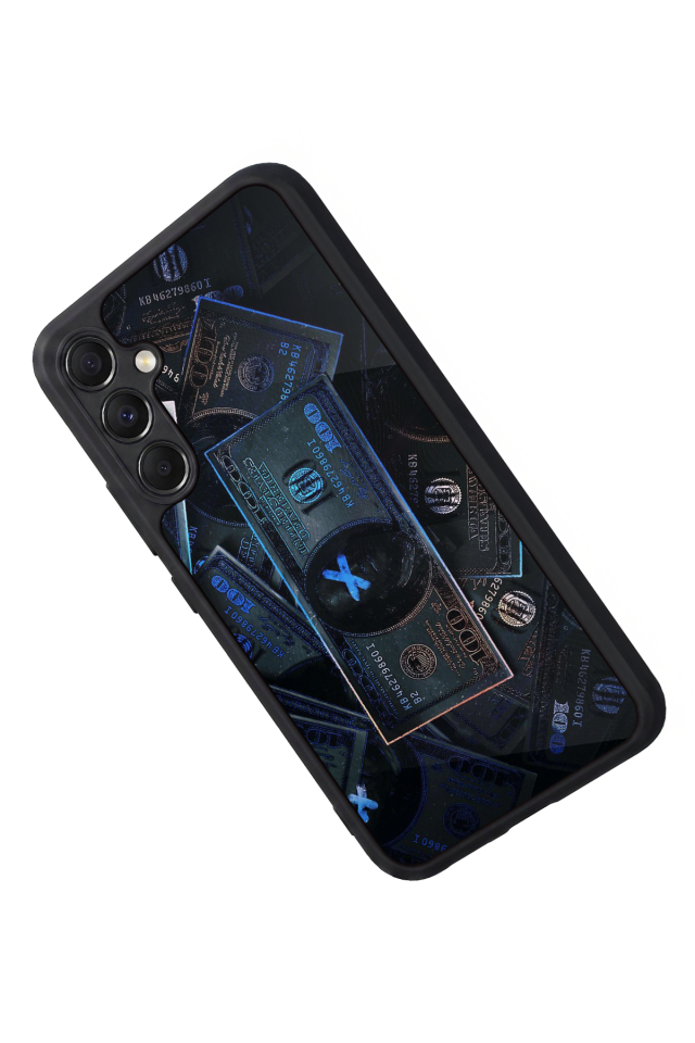 Samsung Galaxy M34 Uyumlu Para Tasarımlı Glossy Premium Kılıf