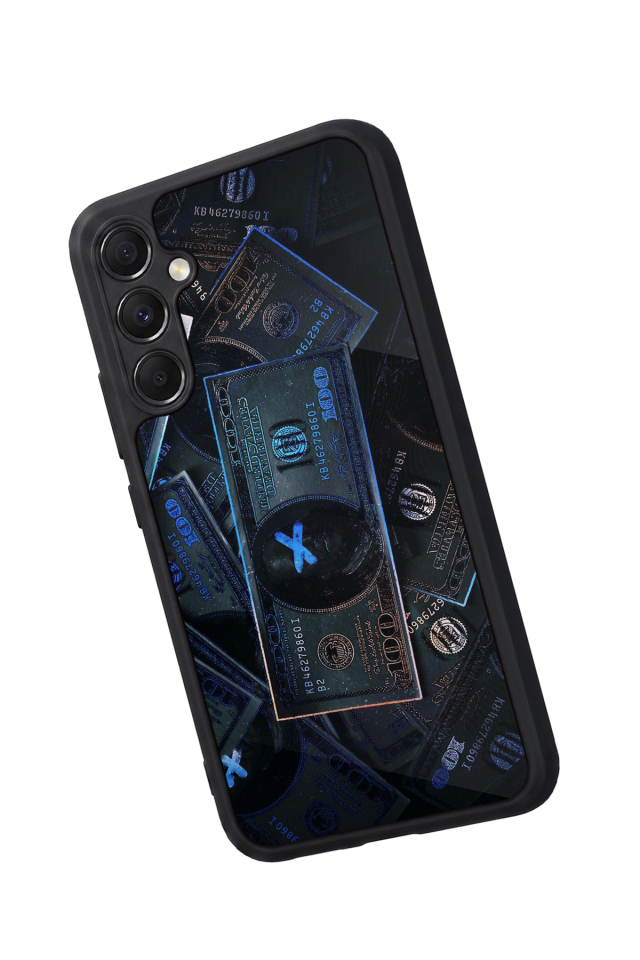 Samsung Galaxy M34 Uyumlu Para Tasarımlı Glossy Premium Kılıf