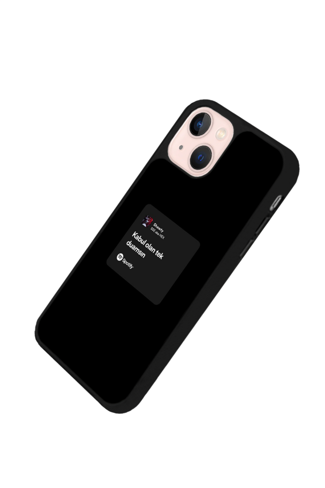 iPhone 15 Plus Uyumlu Sarki Sozleri Tasarımlı Glossy Premium Kılıf