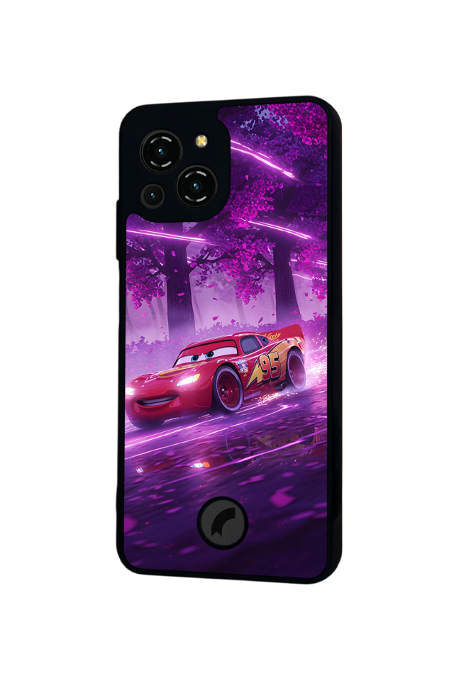 Reeder S23 Pro Max Uyumlu Simsek McQueen Tasarımlı Glossy Premium Kılıf