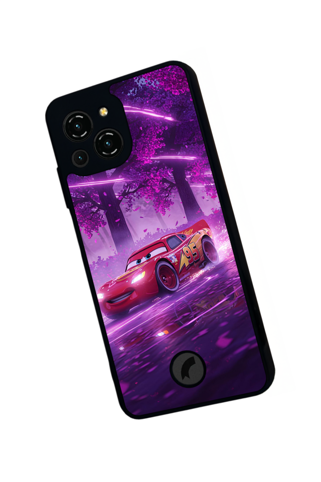 Reeder S23 Pro Max Uyumlu Simsek McQueen Tasarımlı Glossy Premium Kılıf