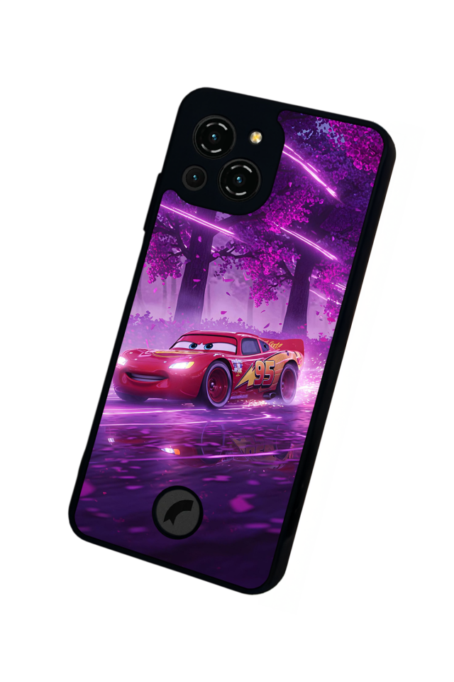 Reeder S23 Pro Max Uyumlu Simsek McQueen Tasarımlı Glossy Premium Kılıf
