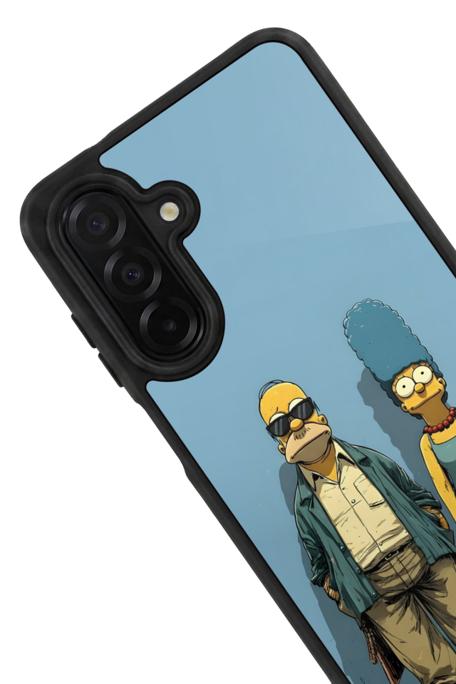 Samsung Galaxy A26 Uyumlu The Simpsons Tasarımlı Glossy Premium Kılıf