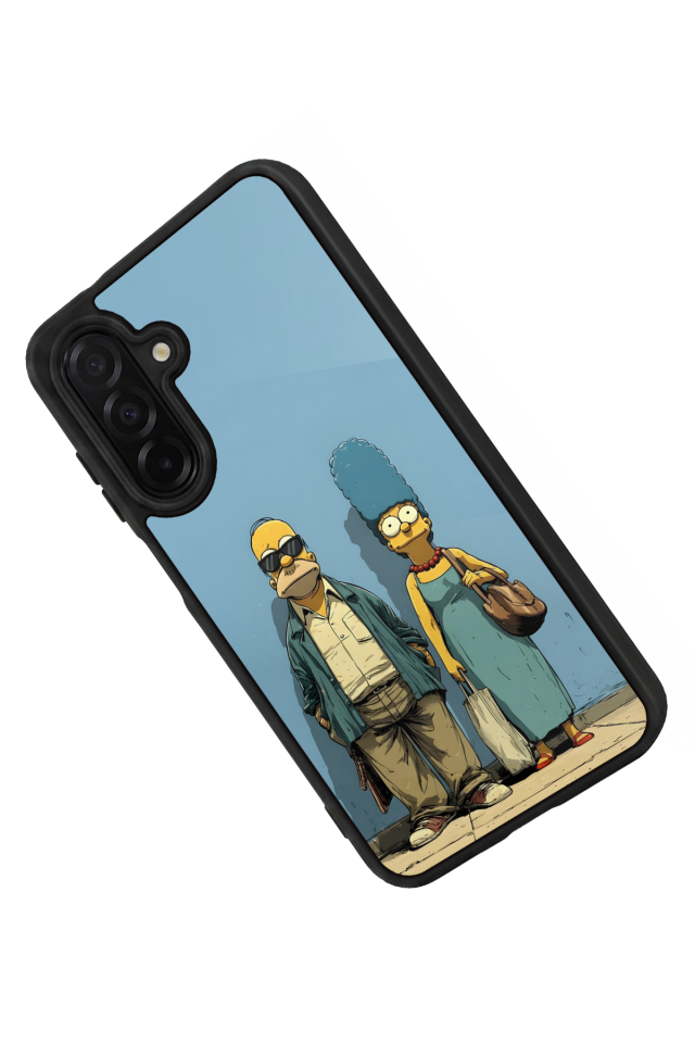 Samsung Galaxy A26 Uyumlu The Simpsons Tasarımlı Glossy Premium Kılıf