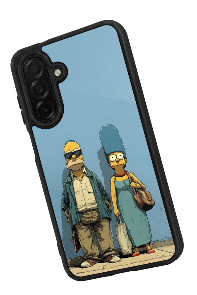 Samsung Galaxy A26 Uyumlu The Simpsons Tasarımlı Glossy Premium Kılıf