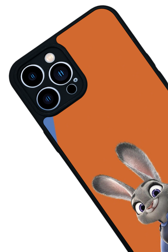 iPhone 13 Pro Max Uyumlu Zootropolis Tasarımlı Glossy Premium Kılıf