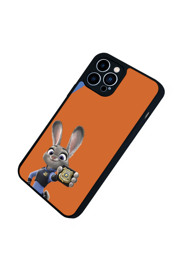iPhone 13 Pro Max Uyumlu Zootropolis Tasarımlı Glossy Premium Kılıf