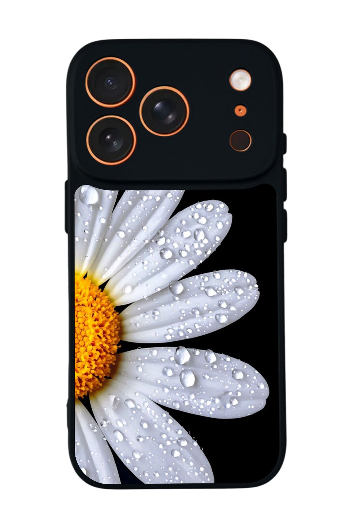 iPhone 17 Pro Max Uyumlu Cicek Tasarımlı Glossy Premium Kılıf