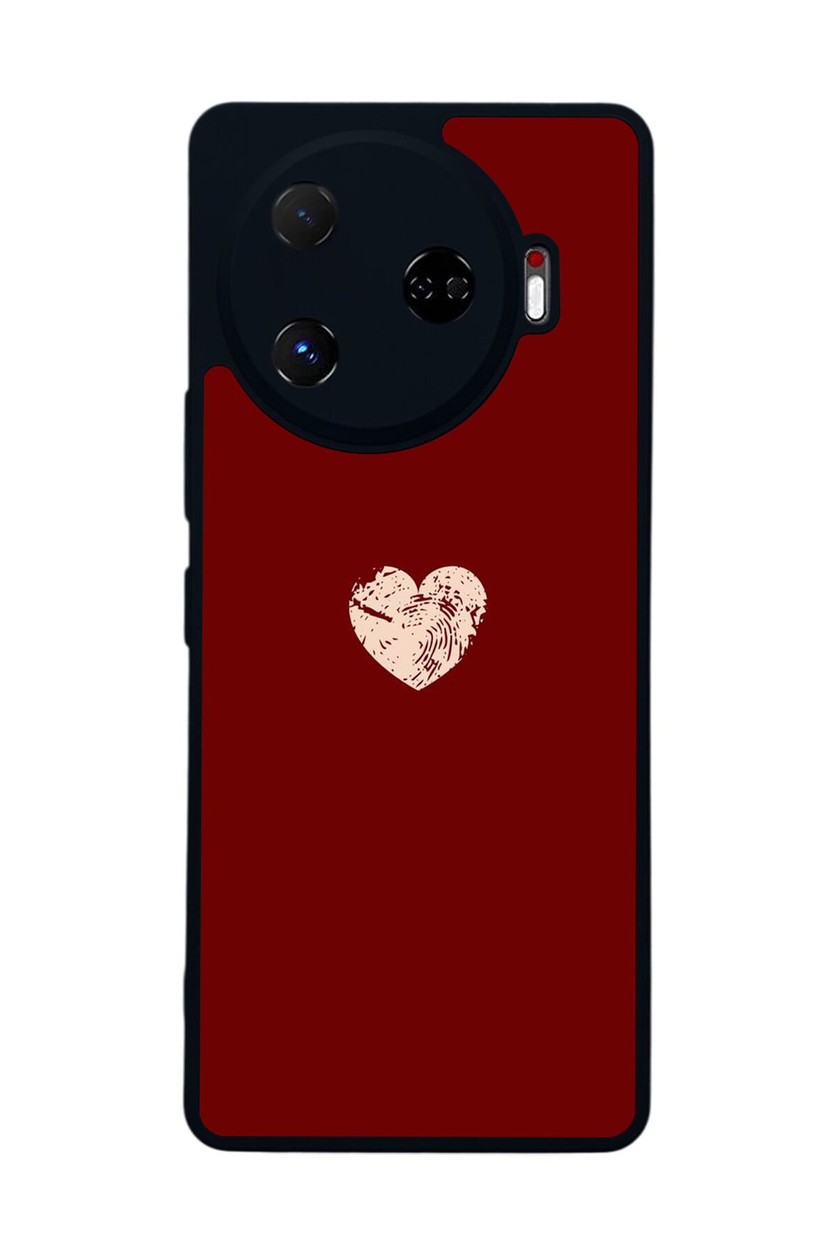 Tecno Camon 30 Pro Uyumlu Kalp Love Tasarımlı Glossy Premium Kılıf