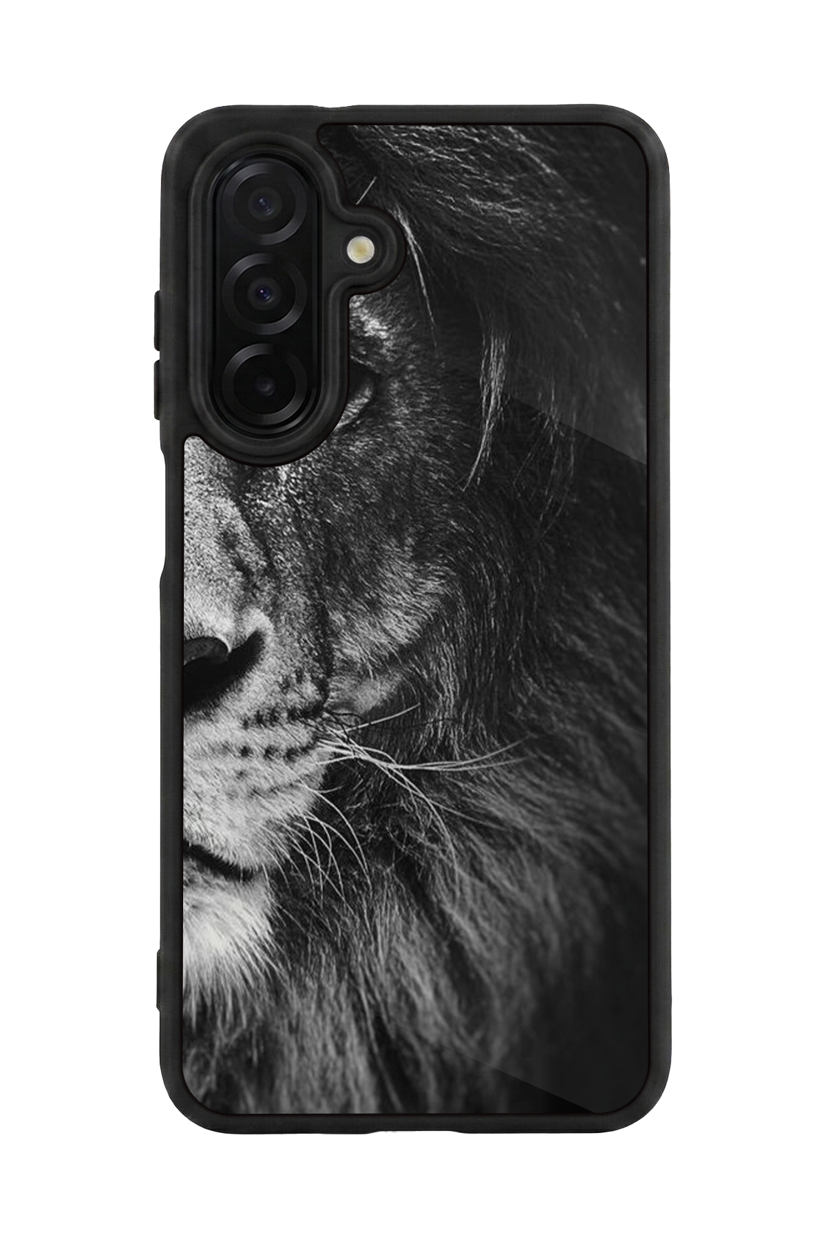Samsung Galaxy A56 Uyumlu Aslan Tasarımlı Glossy Premium Kılıf