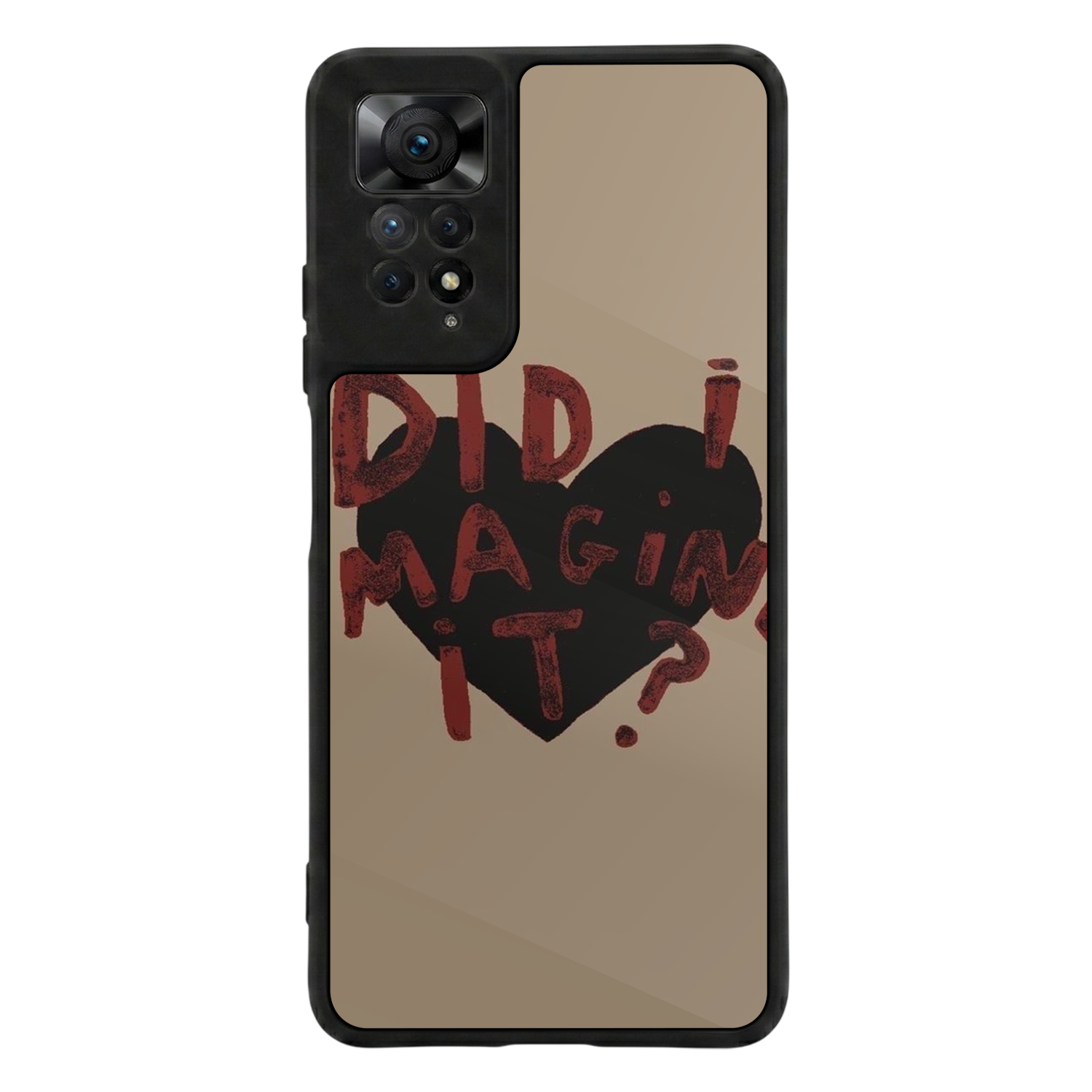 Xiaomi Redmi Note 11 Pro Uyumlu Kalp Love Tasarımlı Glossy Premium Kılıf