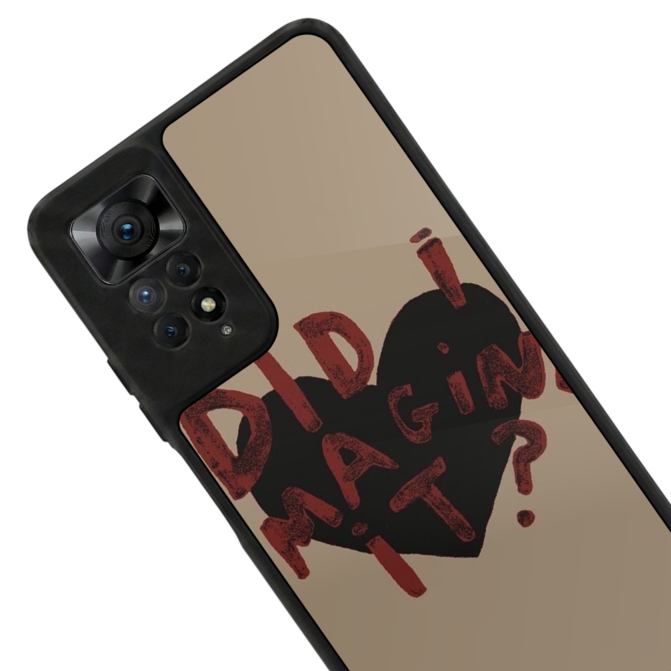 Xiaomi Redmi Note 11 Pro Uyumlu Kalp Love Tasarımlı Glossy Premium Kılıf