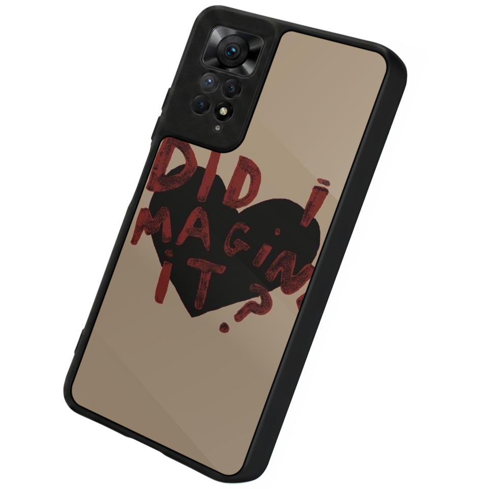 Xiaomi Redmi Note 11 Pro Uyumlu Kalp Love Tasarımlı Glossy Premium Kılıf