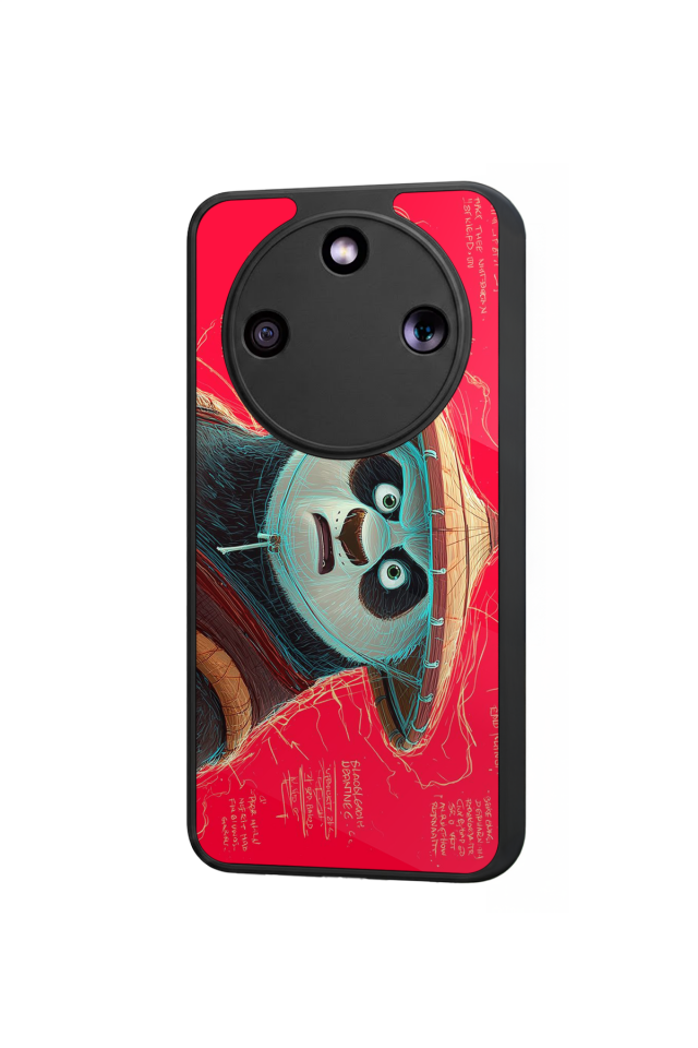 Honor Magic 8 Lite Uyumlu Kung Fu Panda Tasarımlı Glossy Premium Kılıf