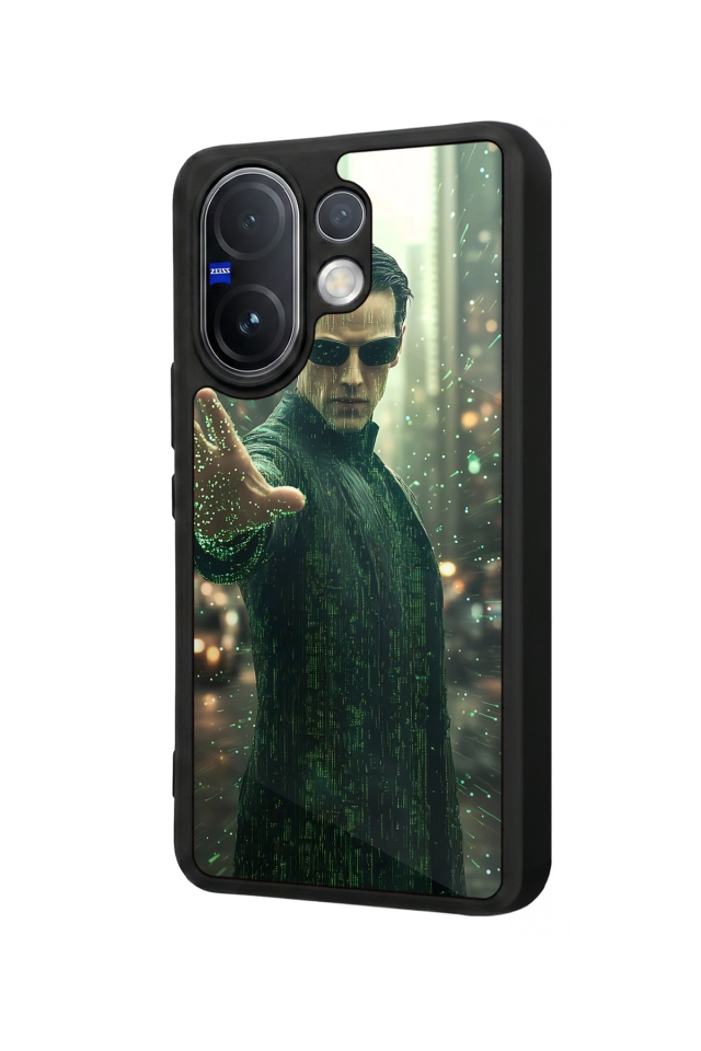 Vivo V60 Uyumlu MatriVivo V60 Tasarımlı Glossy Premium Kılıf