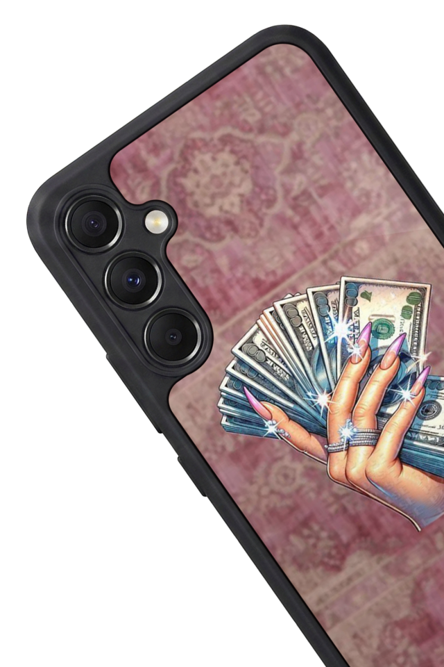 Samsung Galaxy A34 Uyumlu Money Para Tasarımlı Glossy Premium Kılıf