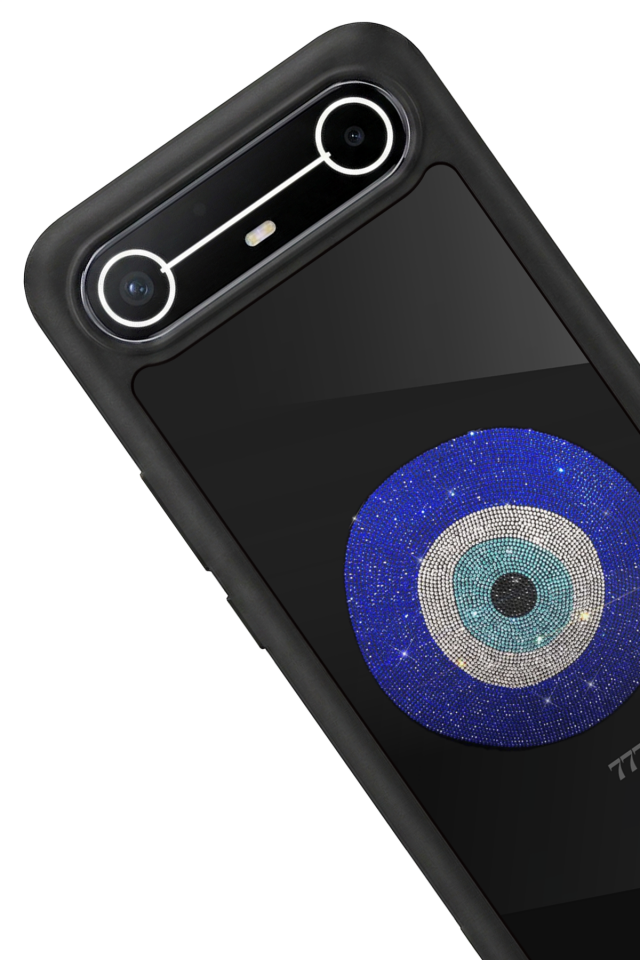 Tecno Spark Slim 5G Uyumlu Nazar Tasarımlı Glossy Premium Kılıf