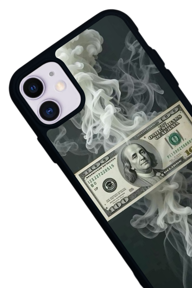 iPhone 11 Uyumlu Para Tasarımlı Glossy Premium Kılıf