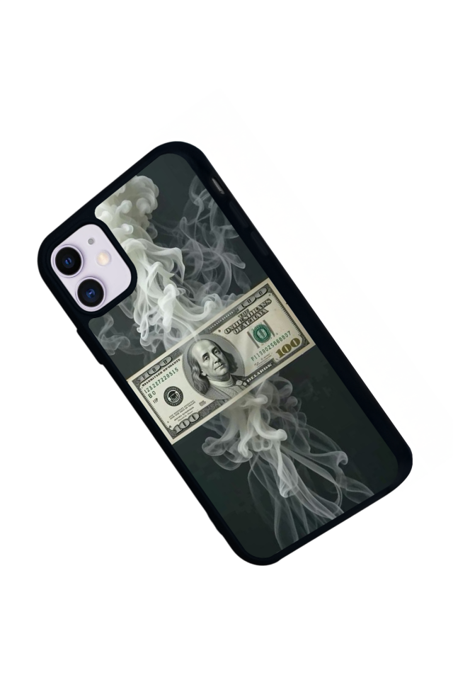 iPhone 11 Uyumlu Para Tasarımlı Glossy Premium Kılıf
