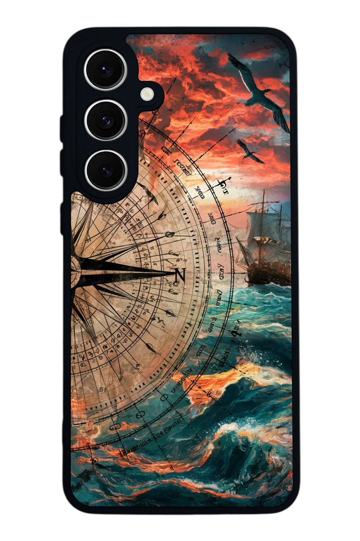 Samsung Galaxy S24 FE Uyumlu Korsan Tasarımlı Glossy Premium Kılıf