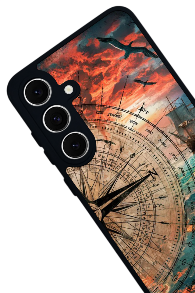 Samsung Galaxy S24 FE Uyumlu Korsan Tasarımlı Glossy Premium Kılıf