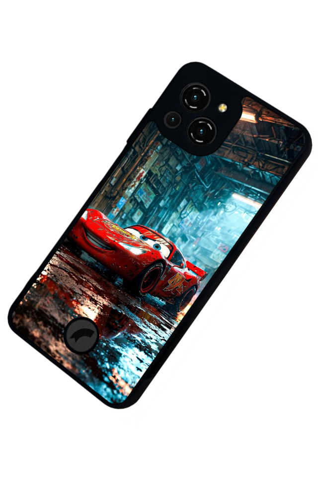 Reeder S23 Pro Max Uyumlu Simsek McQueen Tasarımlı Glossy Premium Kılıf