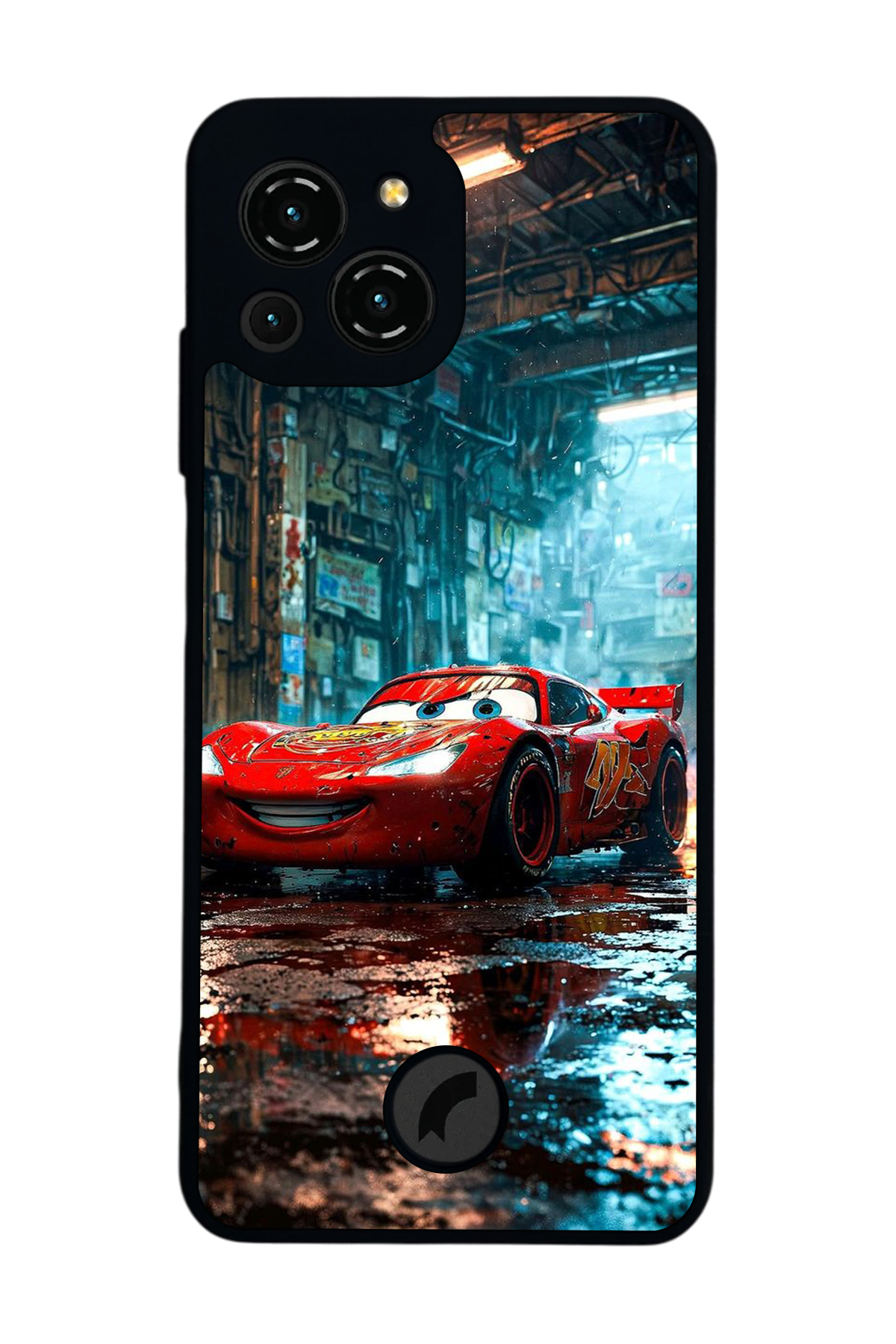 Reeder S23 Pro Max Uyumlu Simsek McQueen Tasarımlı Glossy Premium Kılıf