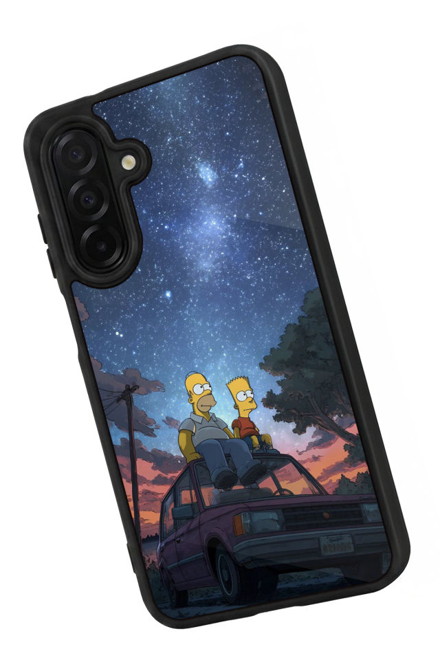 Samsung Galaxy A26 Uyumlu The Simpsons Tasarımlı Glossy Premium Kılıf