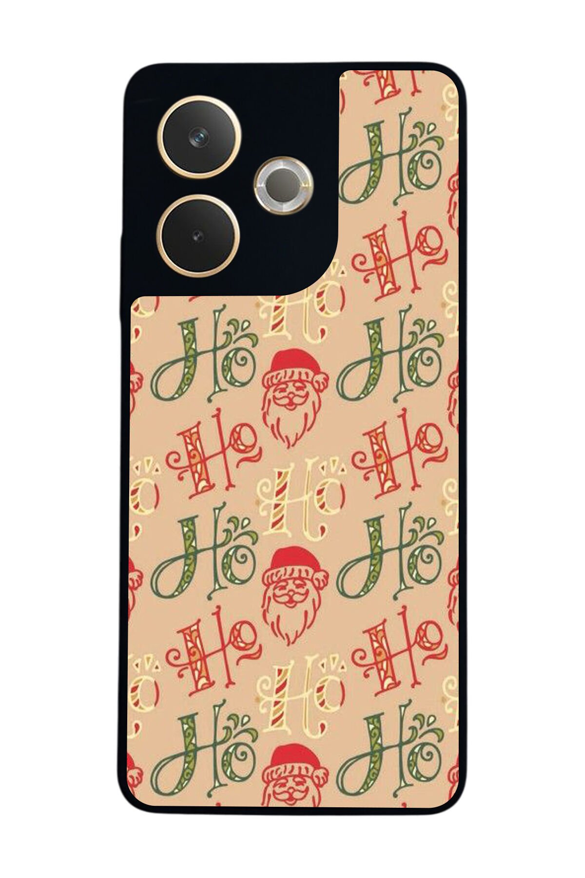 Oppo A5 Pro Uyumlu Yilbasi Christmas Tasarımlı Glossy Premium Kılıf